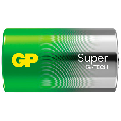 1x2 GP Super Alkaline 1,5V D Mono LR20 Rel.    03013AETA-B2