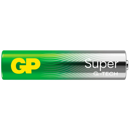 1x40 GP Super Alkaline AAA Micro Batteries PET Box 03024AETA-B40