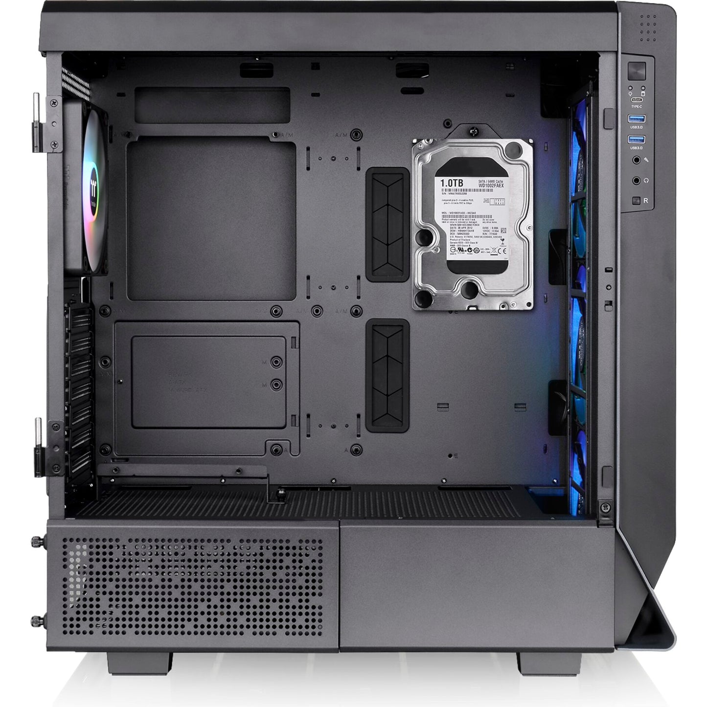 Thermaltake Ceres 500 TG ARGB Black