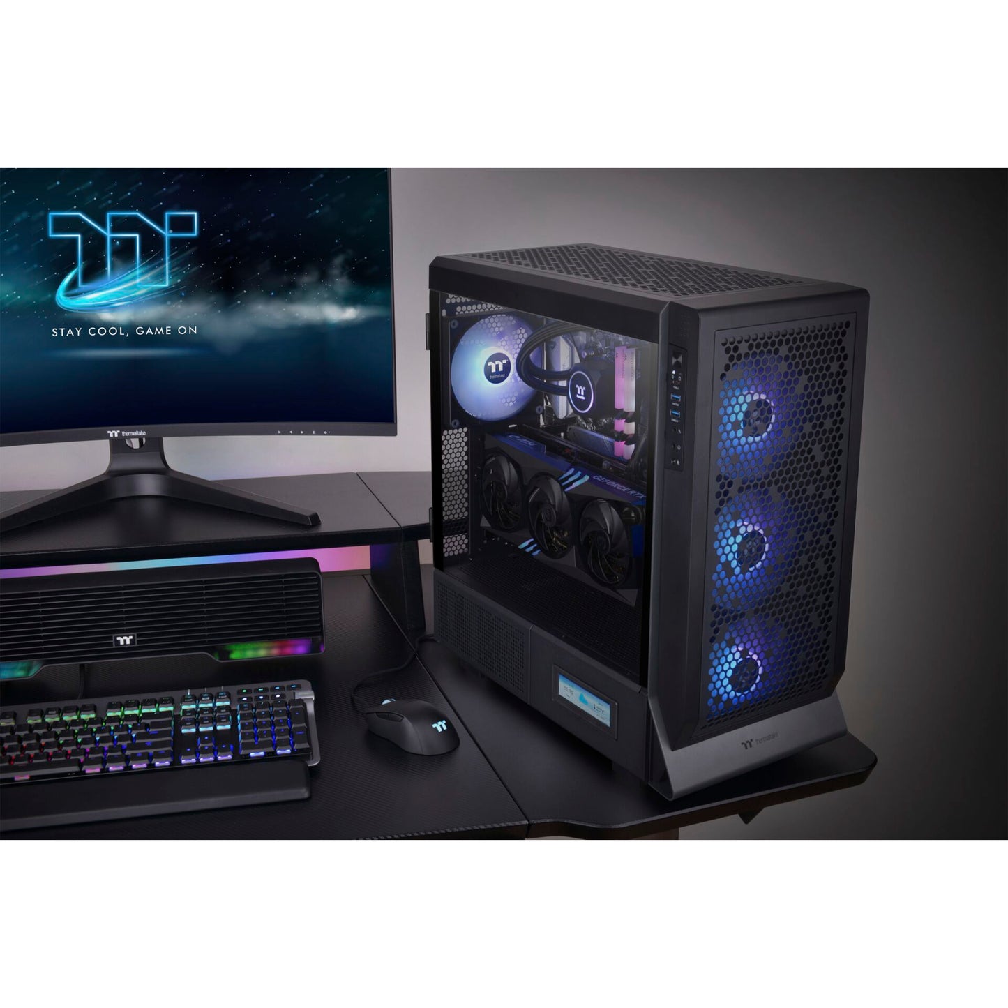 Thermaltake Ceres 500 TG ARGB Black