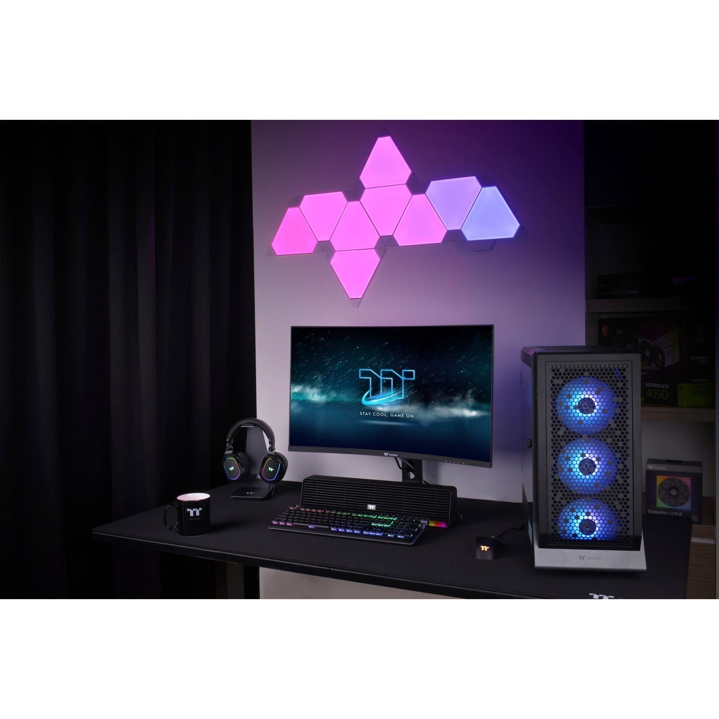 Thermaltake Ceres 500 TG ARGB Black