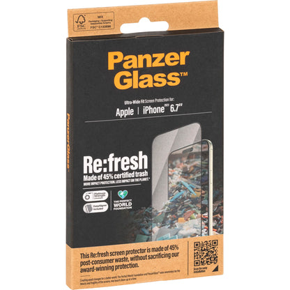 PanzerGlass Screen Protector RE:FRESH UWF iPhone 15 Plus