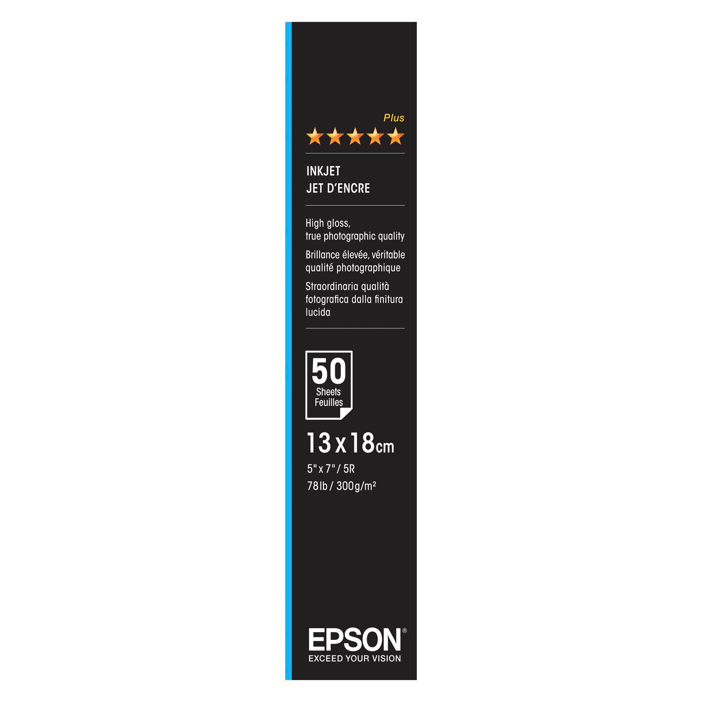 Epson Ultra Glossy Photo Paper 13x18 cm, 50 Sh., 300 g S 041944