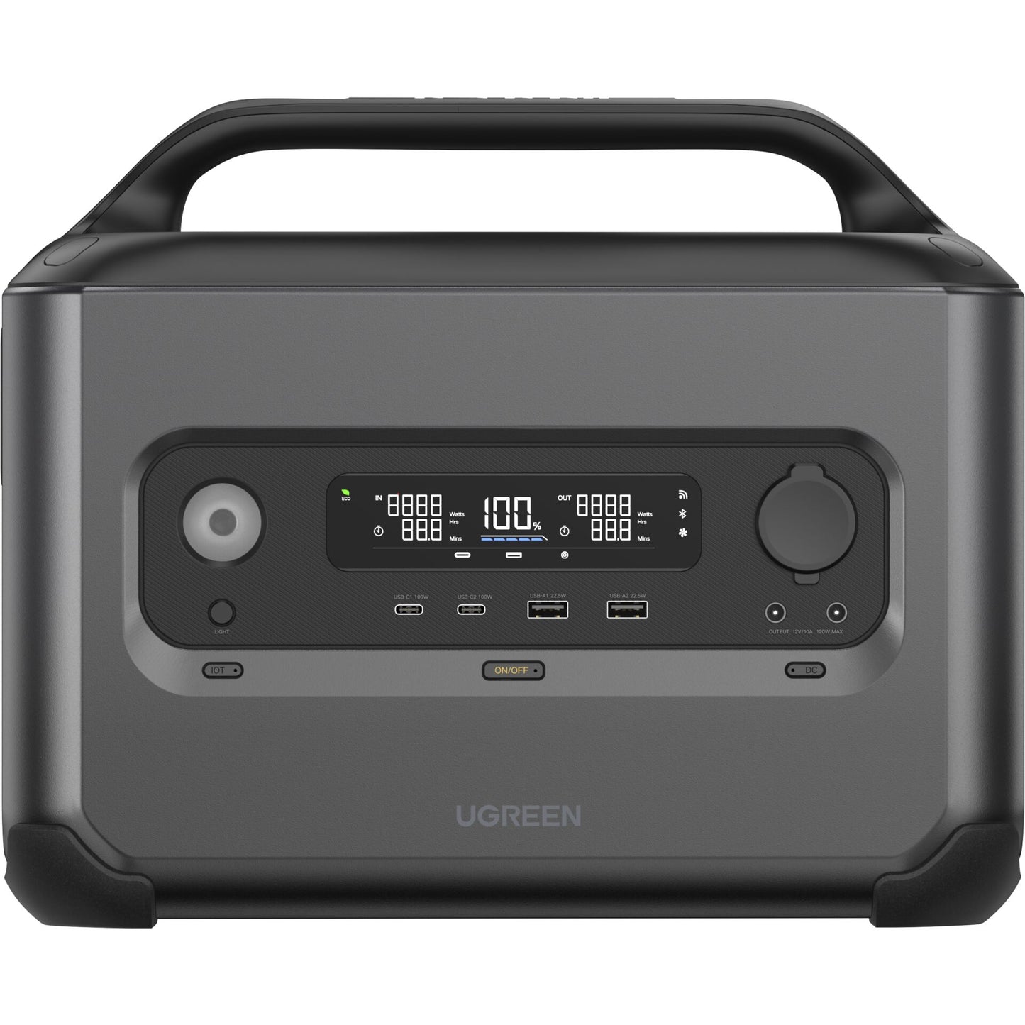 UGREEN PowerRoam GS1200 1200W Powerstation + Solar Panel 200W