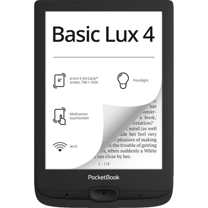 PocketBook Basic Lux 4 Ink Black
