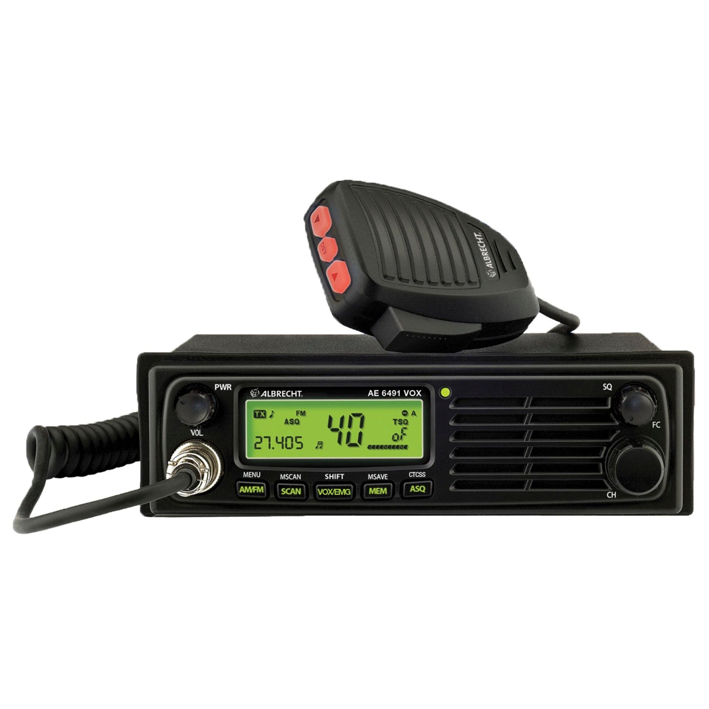 Albrecht AE 6491 CT with VOX Hands Free (CB-radio)