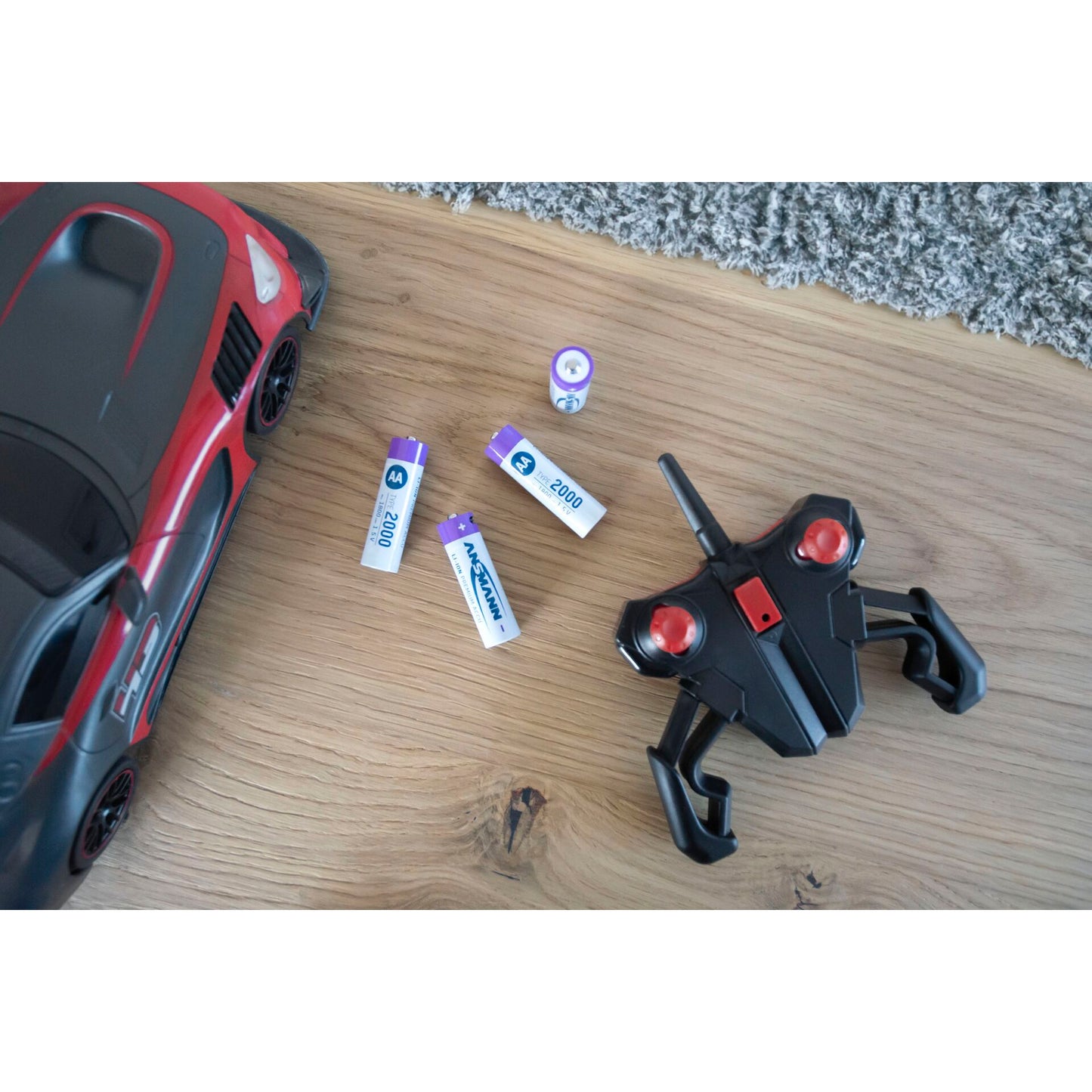 1x4 Ansmann Lithium Akku Mignon AA 1800mAh + Cable     1312-0036