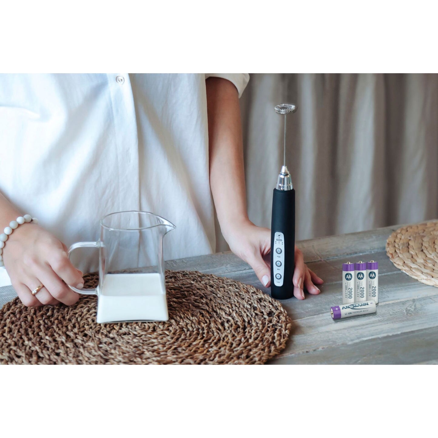 1x4 Ansmann Lithium Akku Mignon AA 1800mAh + Cable     1312-0036