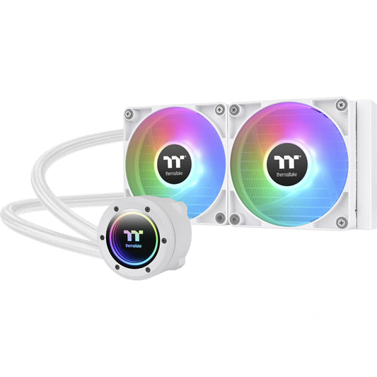 Thermaltake TH240 V2 ARGB Sync CPU Liquid Cooler Snow Edition