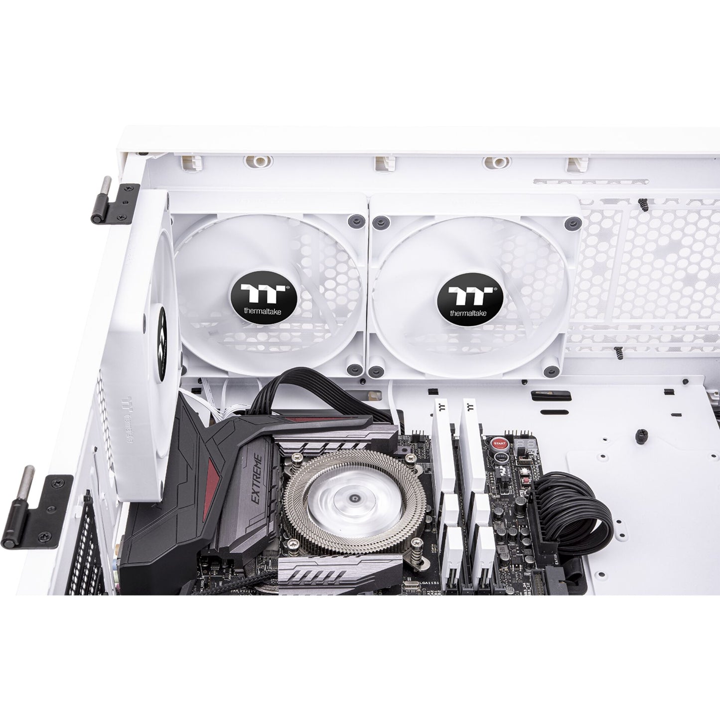Thermaltake CT120 PC Cooling Fan White 2 Pack