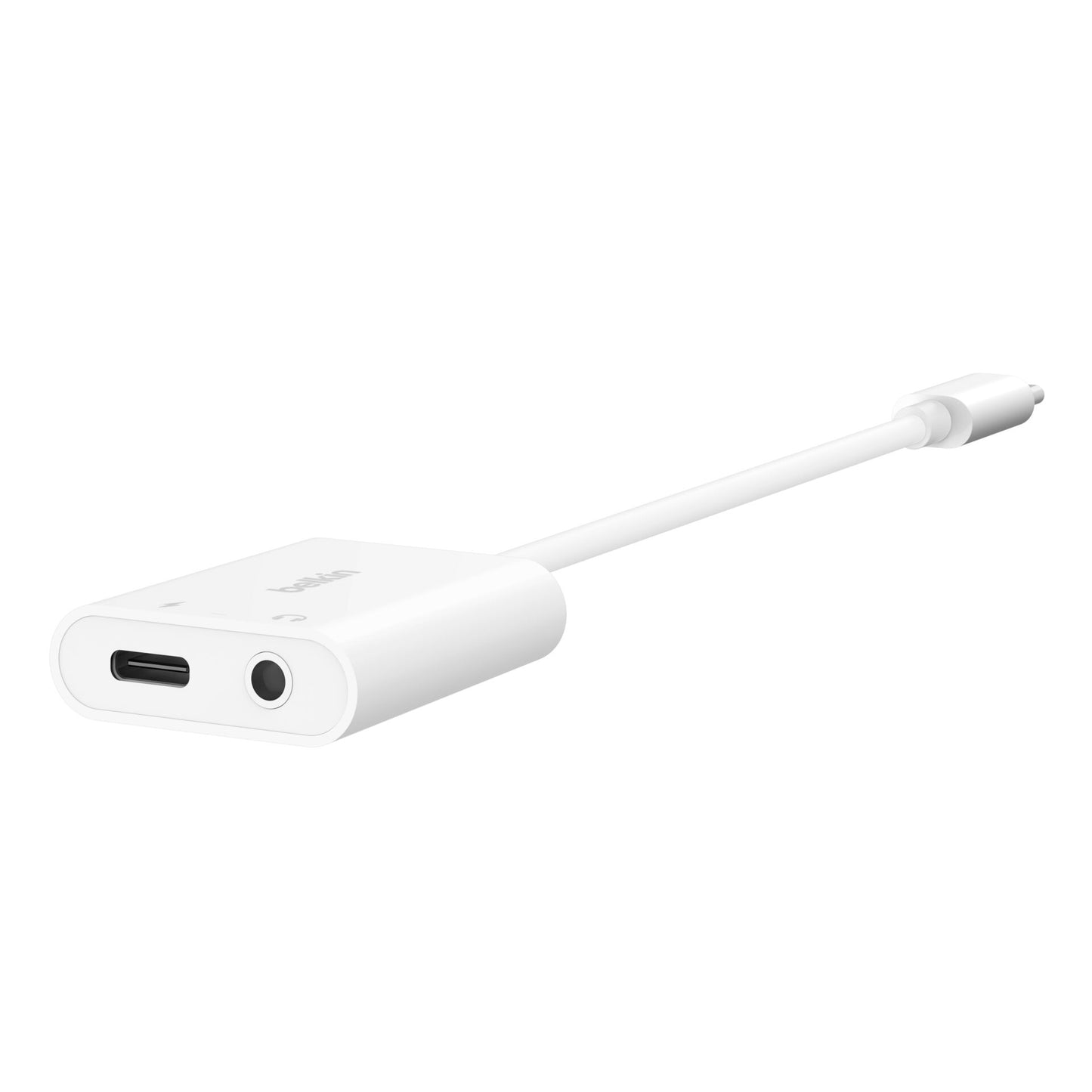 Belkin RockStar 3,5mm Audio- and USB-C Ladeadap. white NPA004btWH