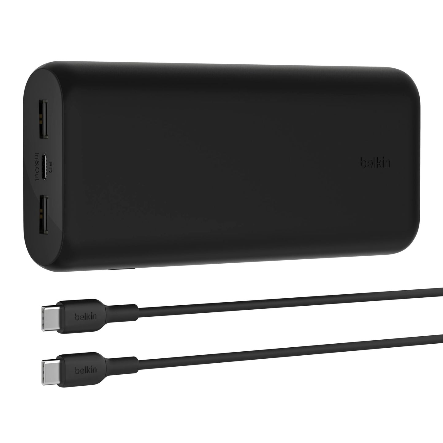 Belkin compact 3-Port Powerbank 20.000mAh 20W USB-C/C BPB014btBk