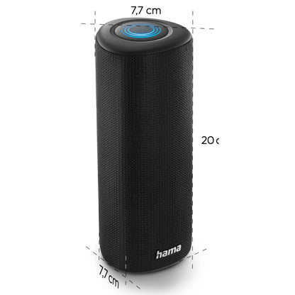 Hama Pipe 3.0 Bluetooth Speaker Waterproof  IPX5, Light   188202