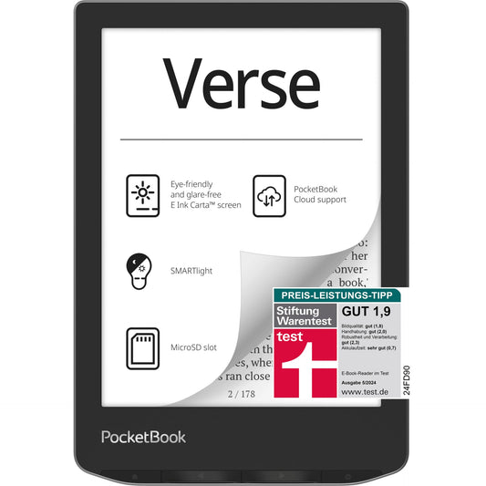 PocketBook Verse Mist Grey