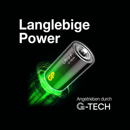 1x2 GP ULTRA PLUS Alkaline 1,5V C Baby LR14       03014AUPETA-B2