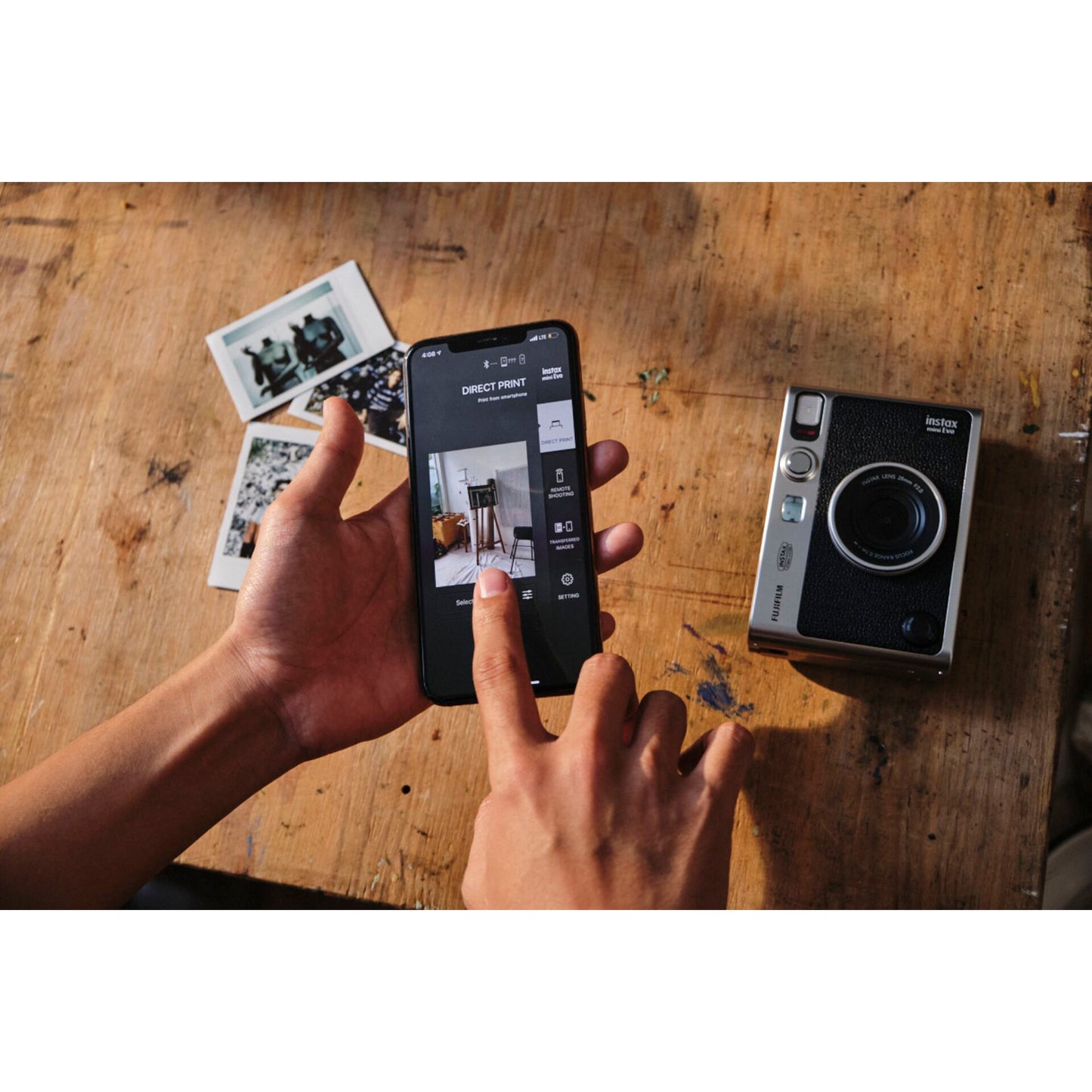 Fujifilm instax mini evo Type C black