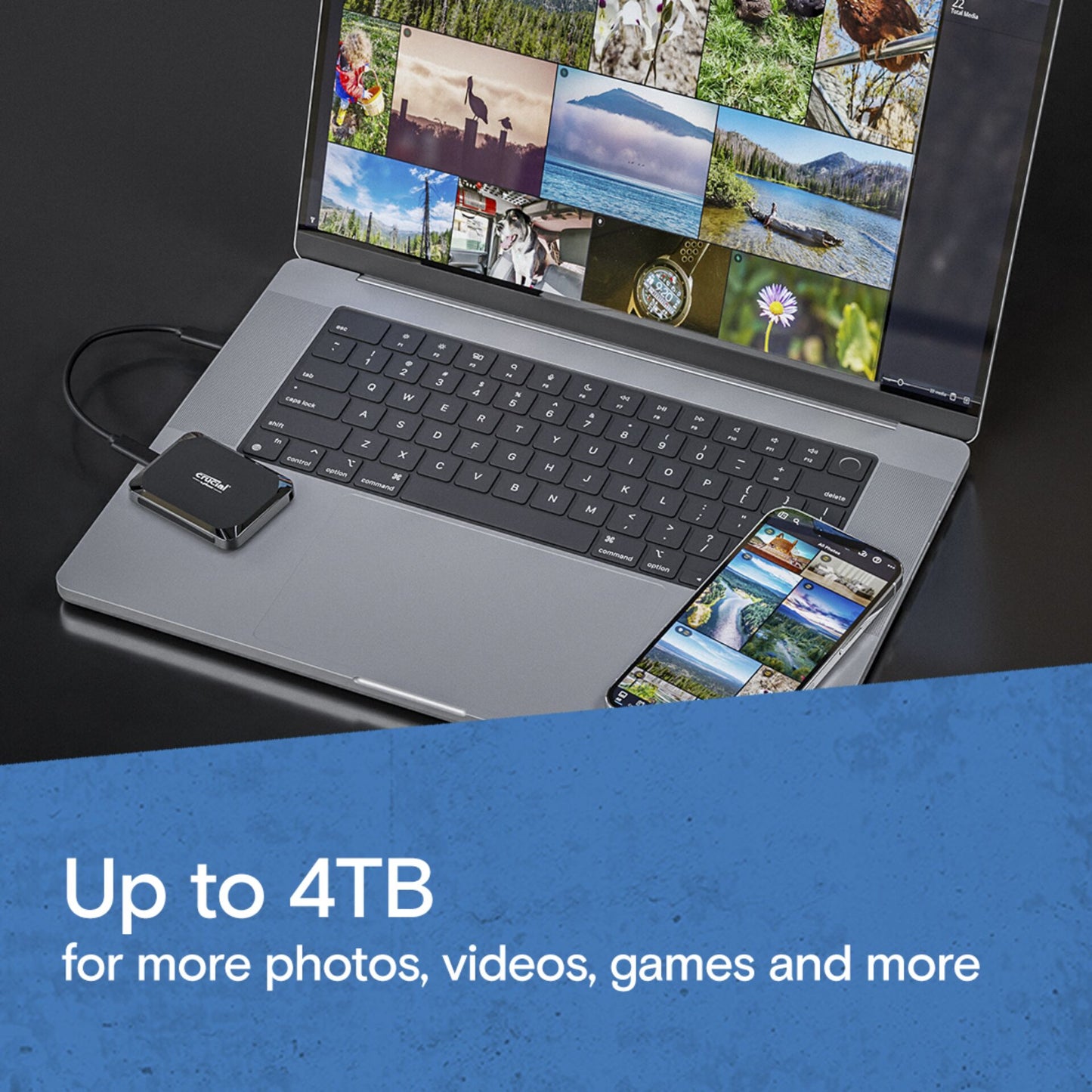 Crucial X9                   4TB Portable SSD