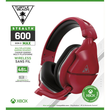 Turtle Beach Stealth 600X GEN 2 MAX Xbox Midnight Red Headset