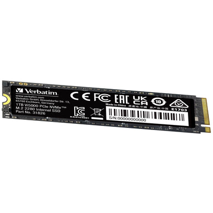 Verbatim Vi5000 M.2 SSD      1TB PCIe4 NVMe                 31826