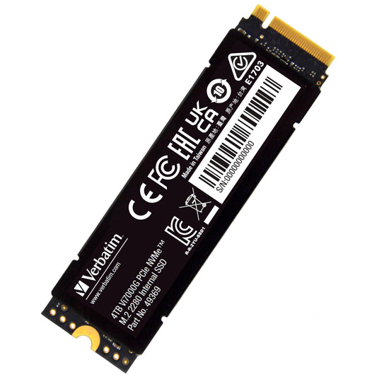 Verbatim Vi7000G M.2 SSD     4TB PCIe NVMe                  49369