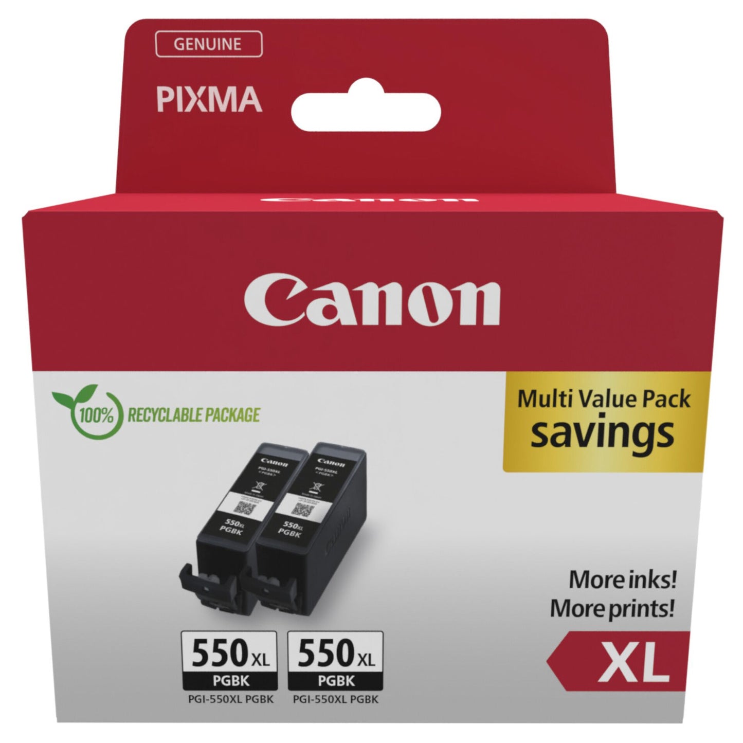 Canon PGI-550 XL PGBK black Twin Pack