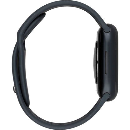 Apple Watch 9 GPS 45mm Alu Midnight Sport Armband M/L