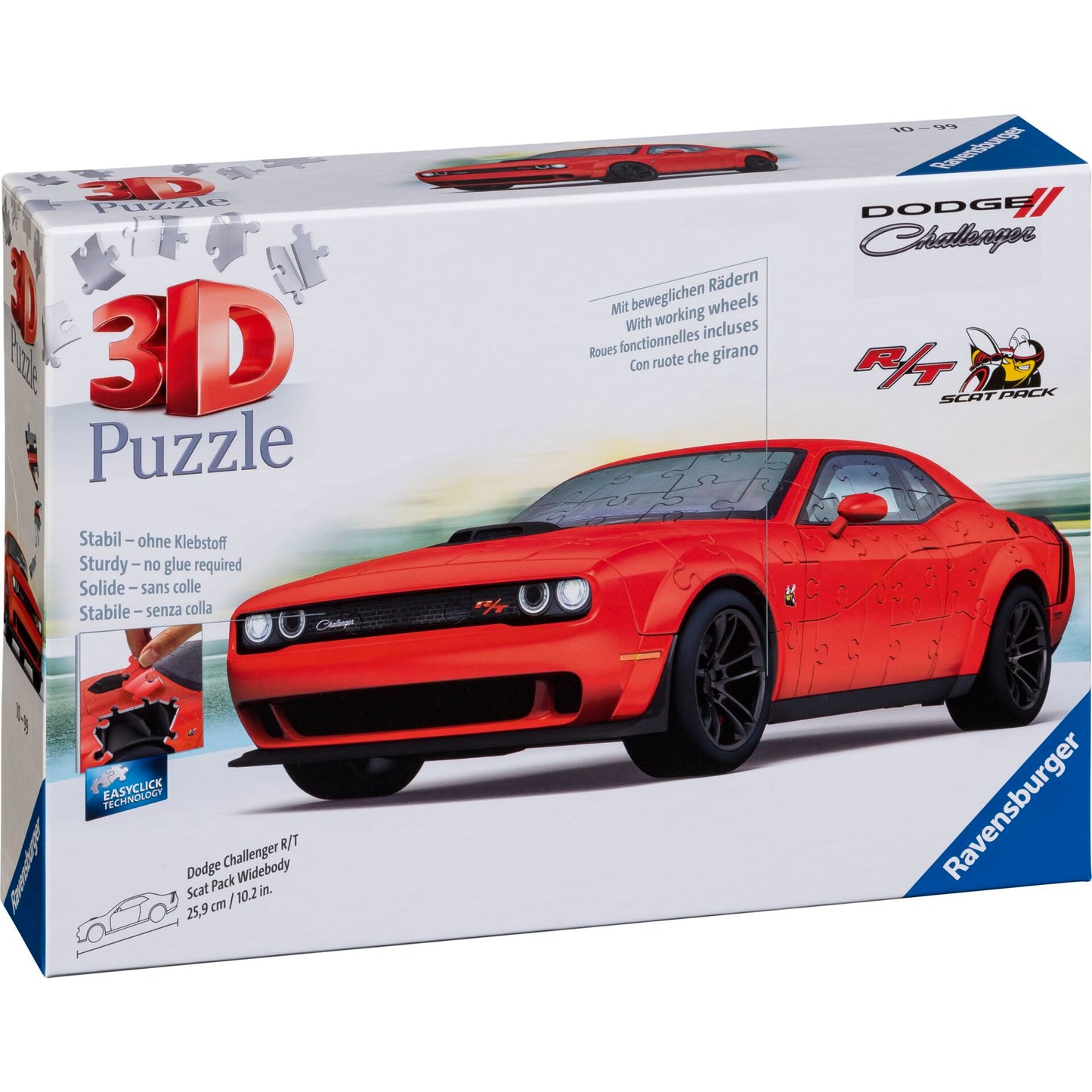Ravensburger Dodge Challenger R/T Scat Pack Widebody 3D-Puzzle
