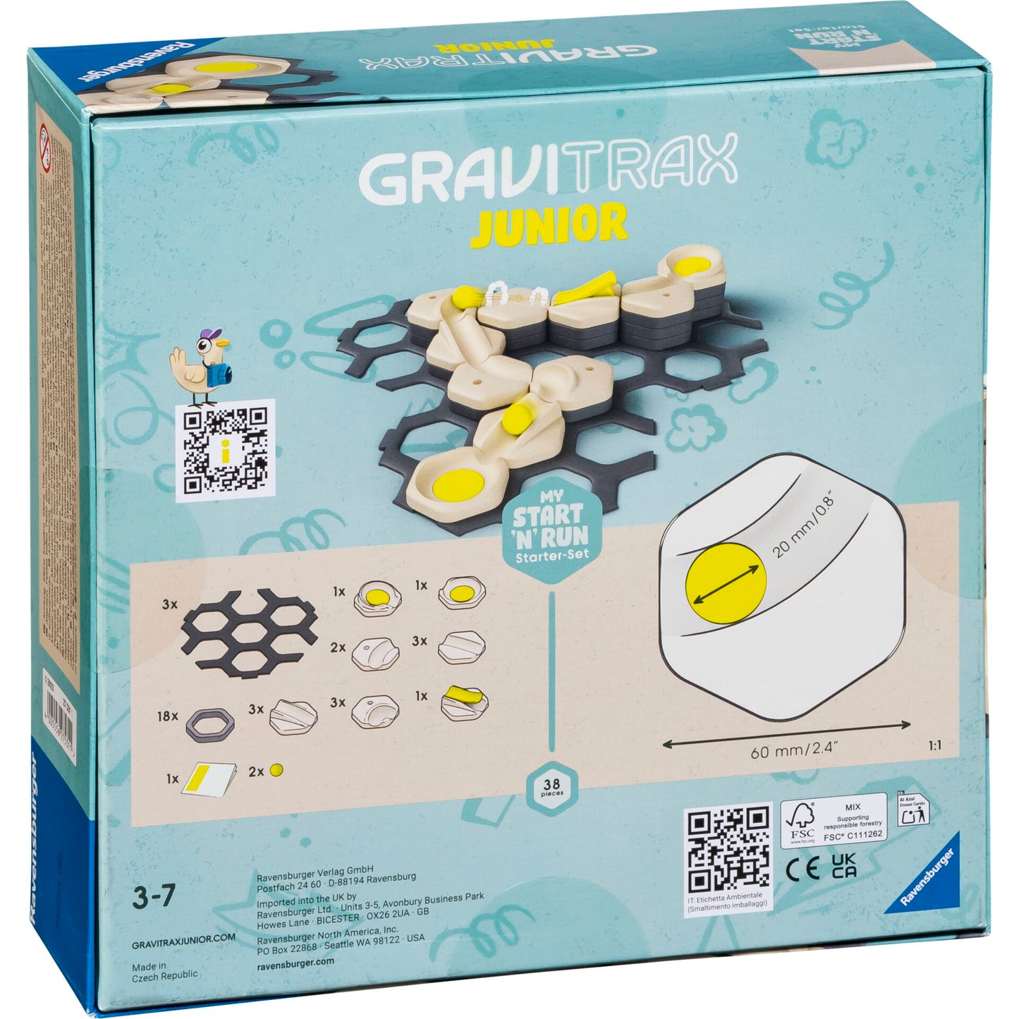 Ravensburger GraviTrax Junior Starter-Set S Start and Run