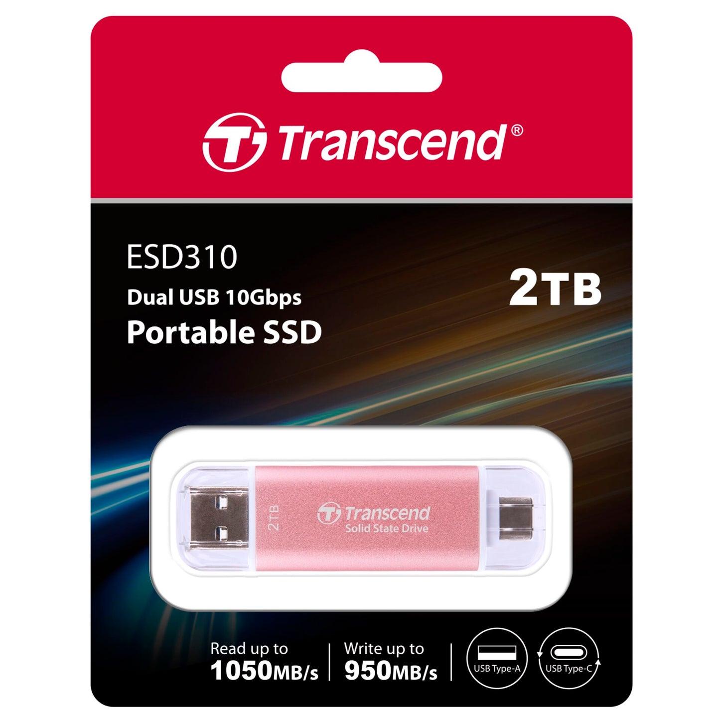 Transcend SSD ESD310P        2TB USB-C