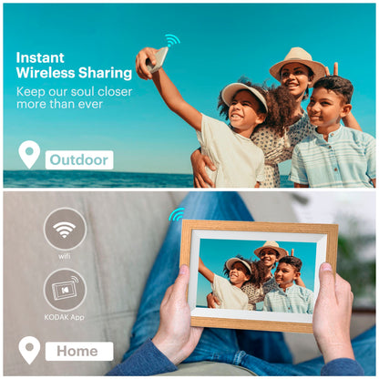 Kodak RCF-1012W WiFi wooden brown