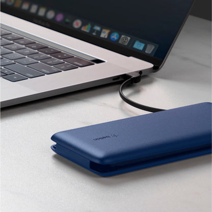 Belkin Power Bank 18W 10.000mAh USB-C+Light.cab.blue BPB006BTBLU