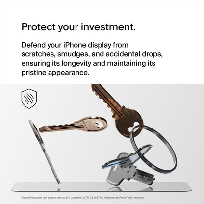 Belkin Screenforce UltraGlass2 antiba.iPhone 16/15/14Pro