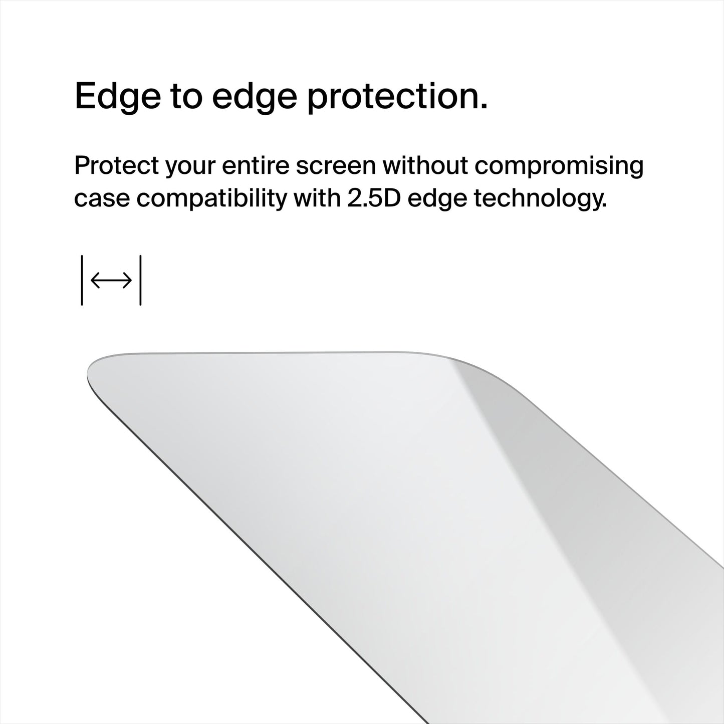 Belkin Screenforce UltraGlass2 antiba.iPhone 16/15/14Pro