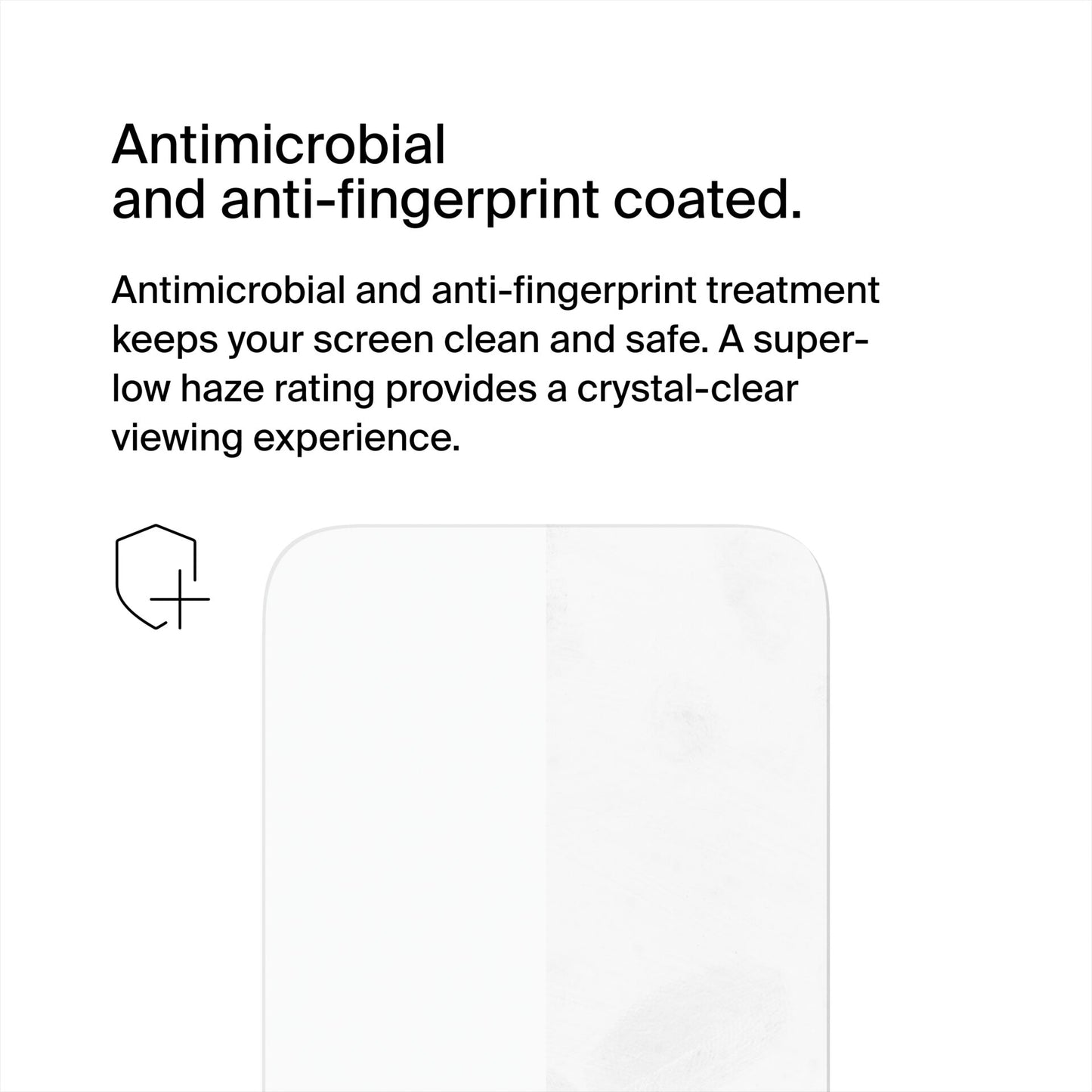 Belkin Screenforce UltraGlass2 antiba.iPhone 16/15/14Pro