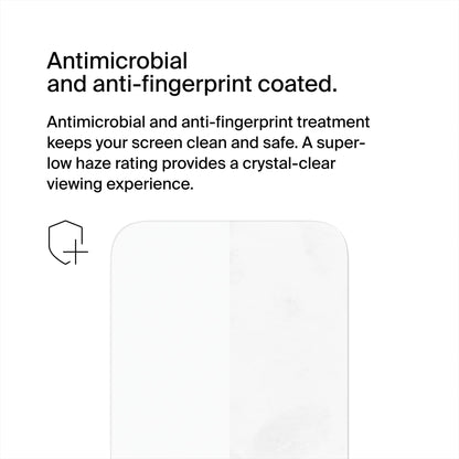 Belkin Screenforce UltraGlass2 antiba.iPhone 16/15/14Pro