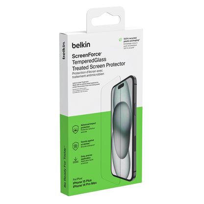 Belkin Screenforce Tempered Gl. antiba.iPhone 15 Plus/ 14 ProMax