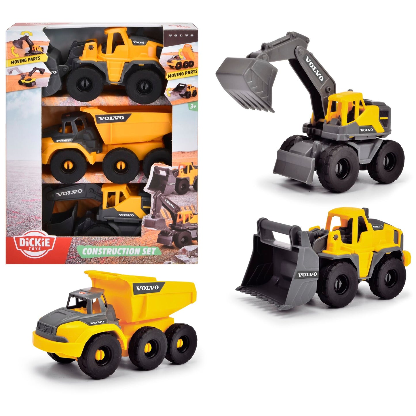 Dickie Volvo Construction Set 203722015
