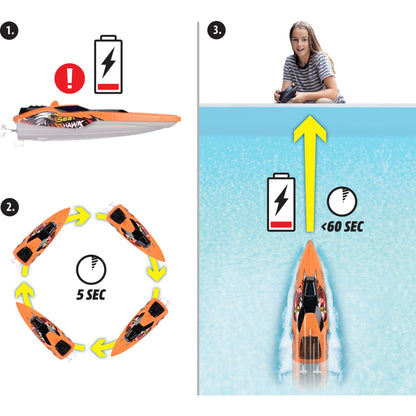 Dickie RC Sea Hawk 2,4 GHz, RTR           201106012