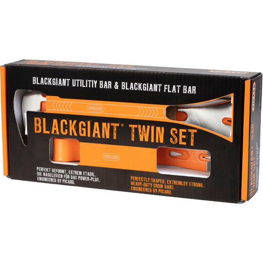 Picard Pinching Bar Black Giant Bar 2-Pack Flat+Utility