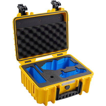 B&W Drohnen Case Type 3000 yellow for DJI Air 3 / 3S
