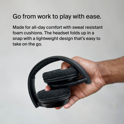 Belkin Soundform Adapt Over-Ear wireless + USB-C Cab.AUD005btBLK