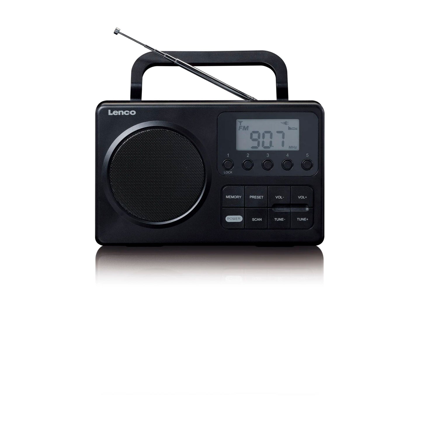 Lenco MPR-035BK black