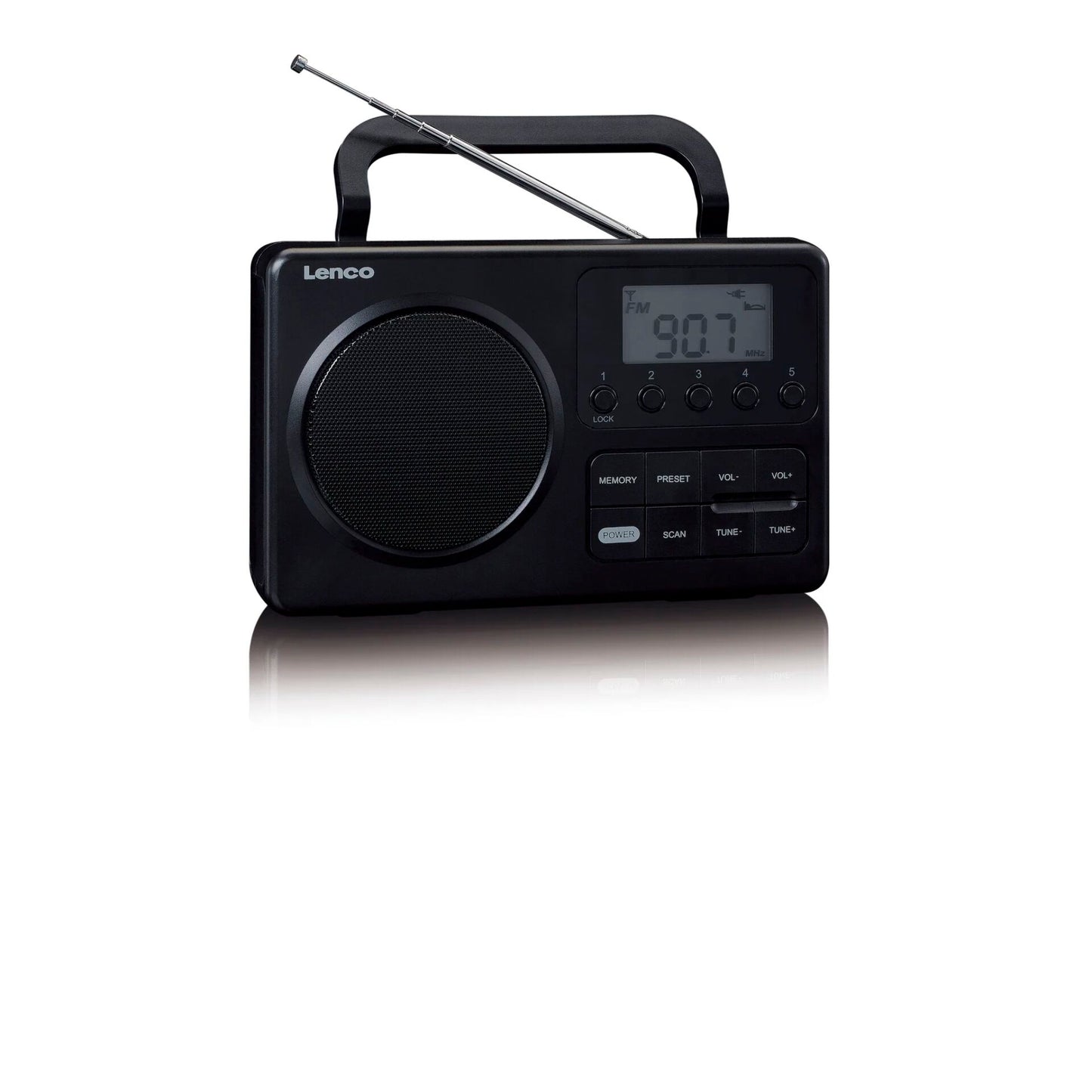 Lenco MPR-035BK black