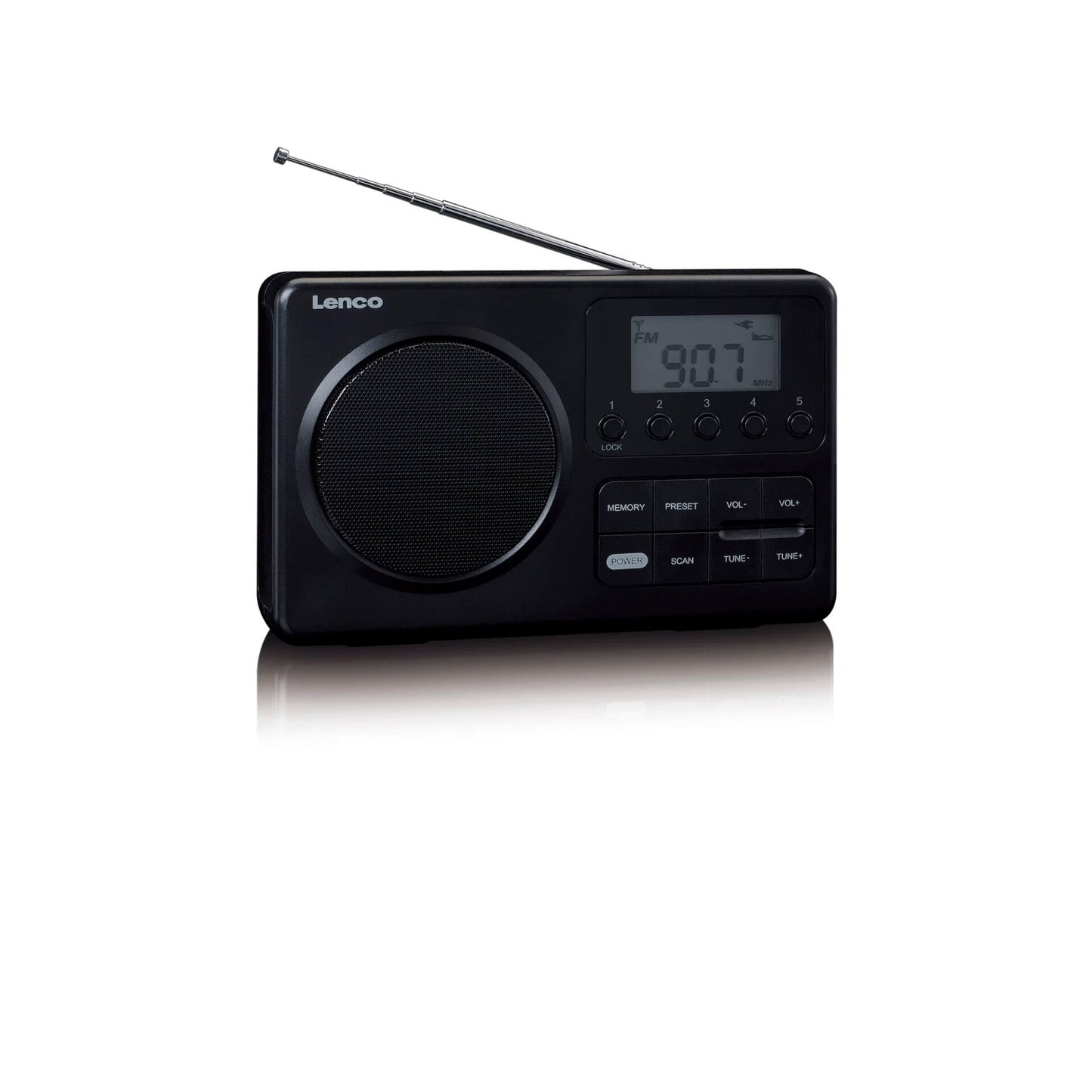 Lenco MPR-035BK black