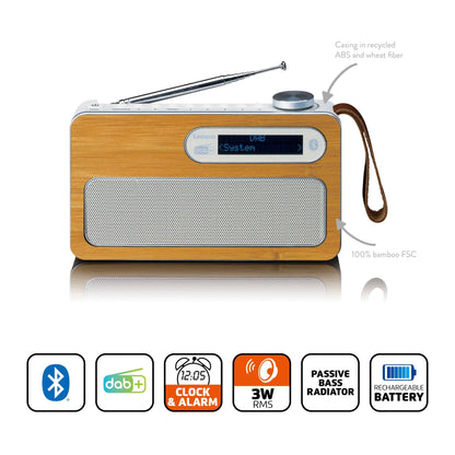 Lenco PDR-040EF bamboo