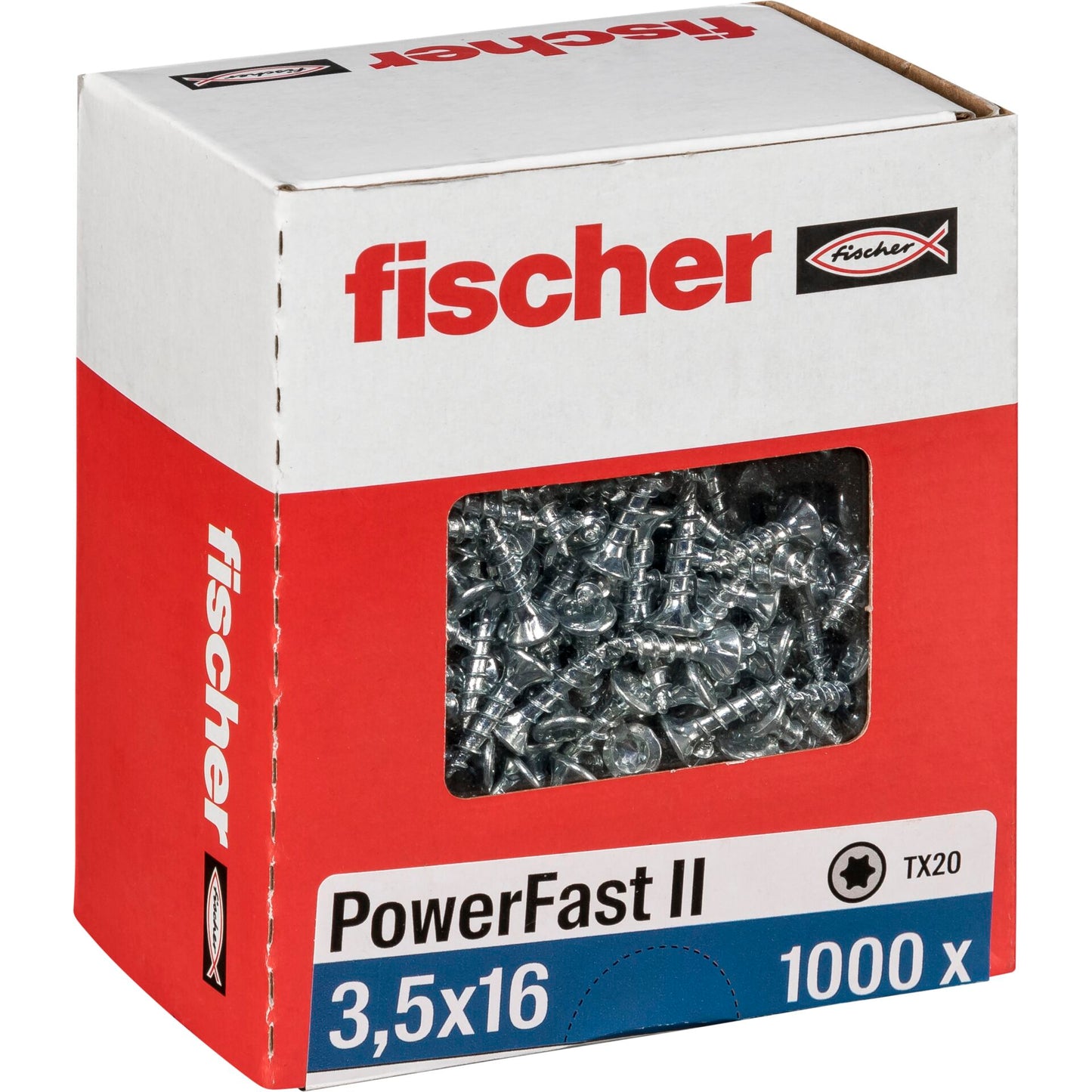 Fischer PowerFast II 3,5x16 SK TX VG blvz 1000