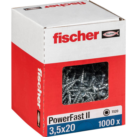 Fischer PowerFast II 3,5x20 SK TX VG blvz 1000