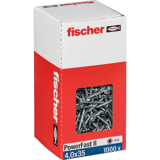 Fischer PowerFast II 4,0x35 SK TX TG blvz 1000