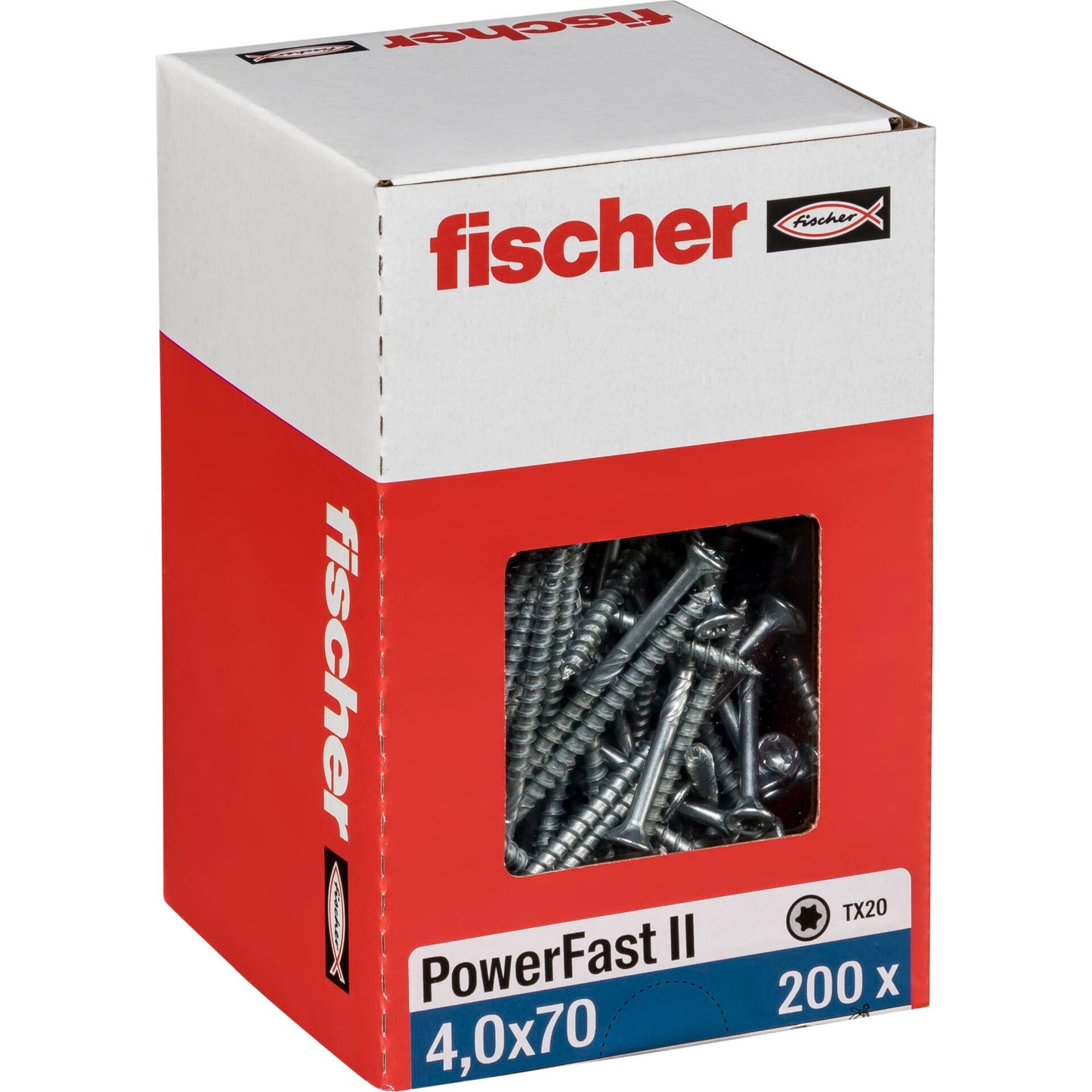 Fischer PowerFast II 4,0x70 SK TX TG blvz 200