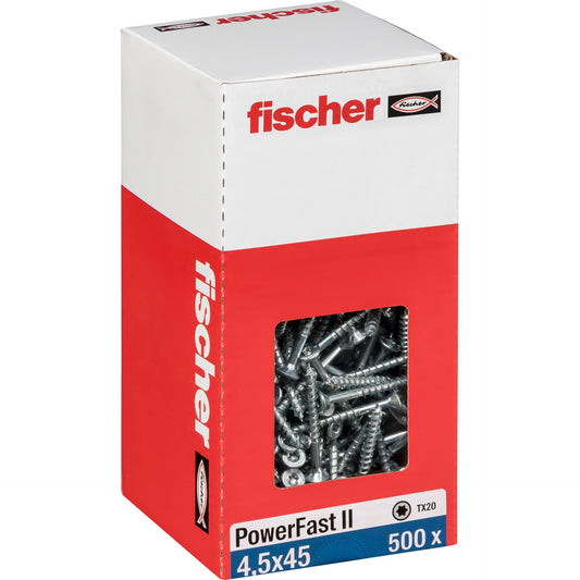 Fischer PowerFast II 4,5x45 SK TX TG blvz 500